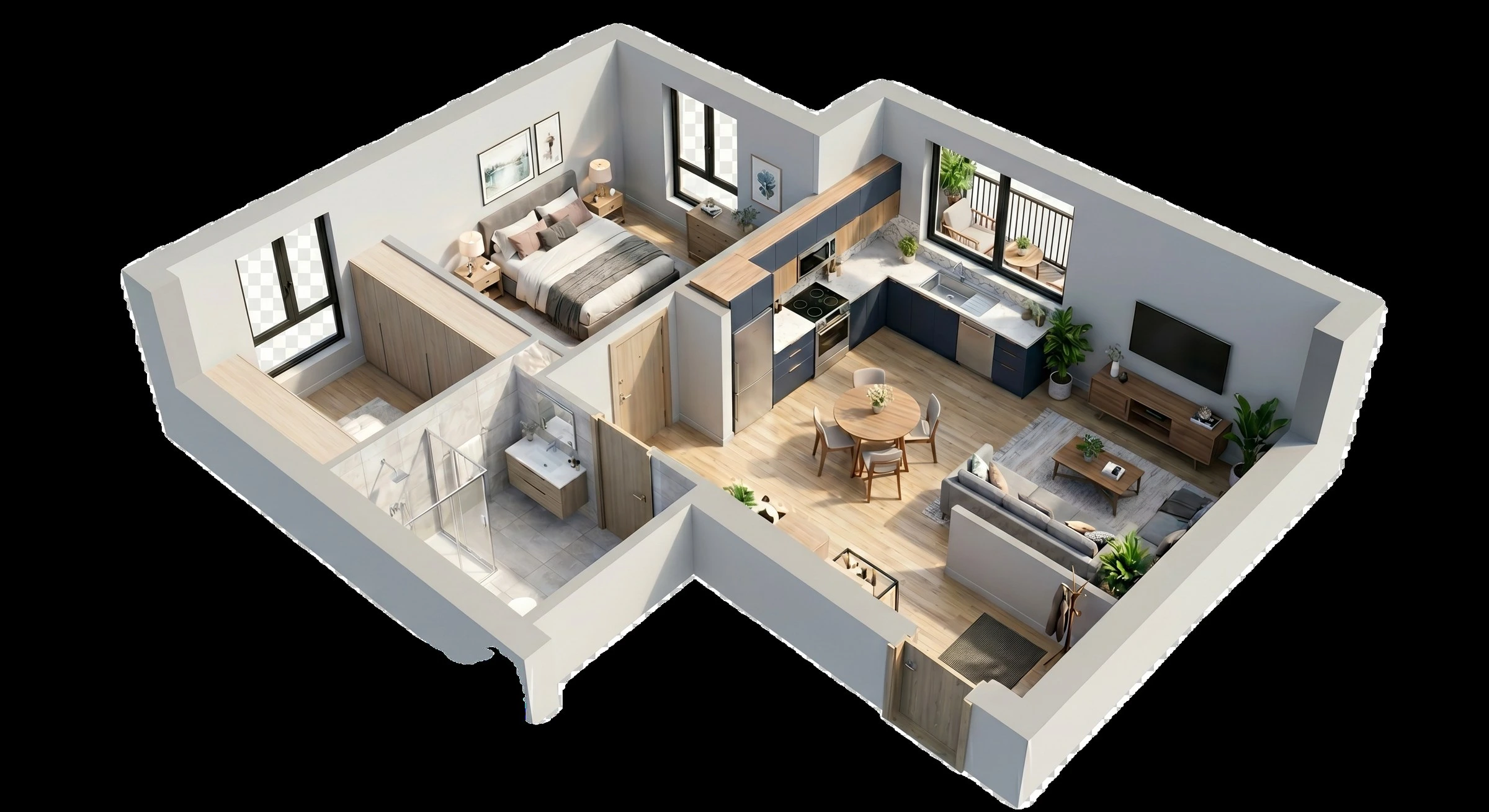 Floor plan drawing of The Shepherd